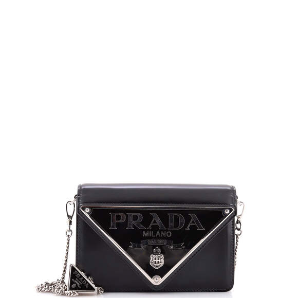 Prada Tops - Prada Maxi Triangle Logo Chain Flap Bag #204926P21B